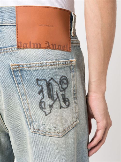 Jeans in denim PALM ANGELS | PMYA030E23DEN0044010